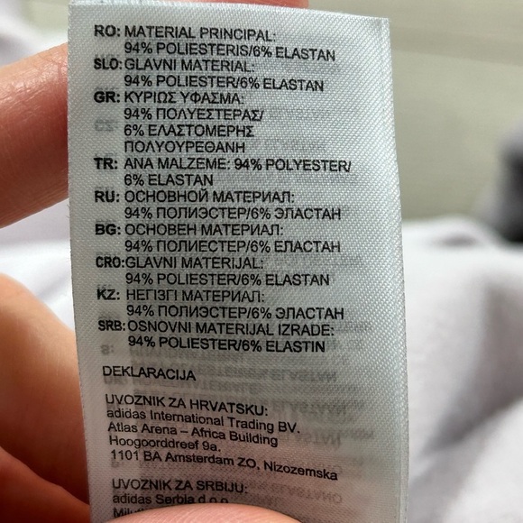 Adidas OG Velvet Long Sleeve Crewneck Top - Picture 10 of 13